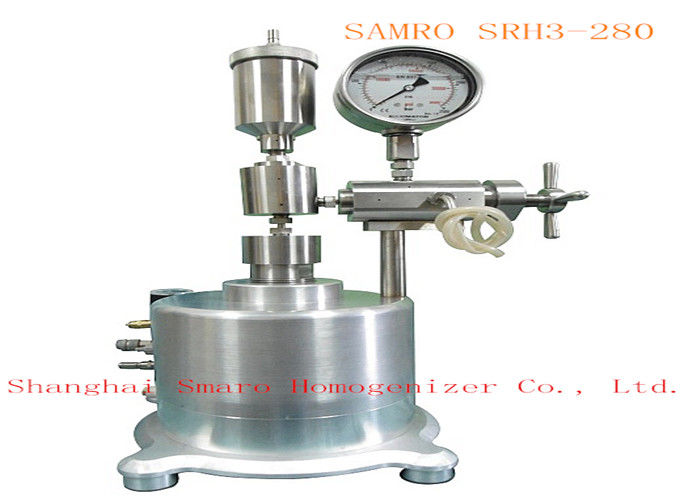 La presión máxima del homogeneizador ultra de alta presión sea modo de la impulsión de gas comprimido de 2800 barras