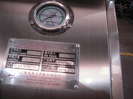Homogeneizador del helado de 500 l./h, material del acero inoxidable del homogeneizador de la leche
