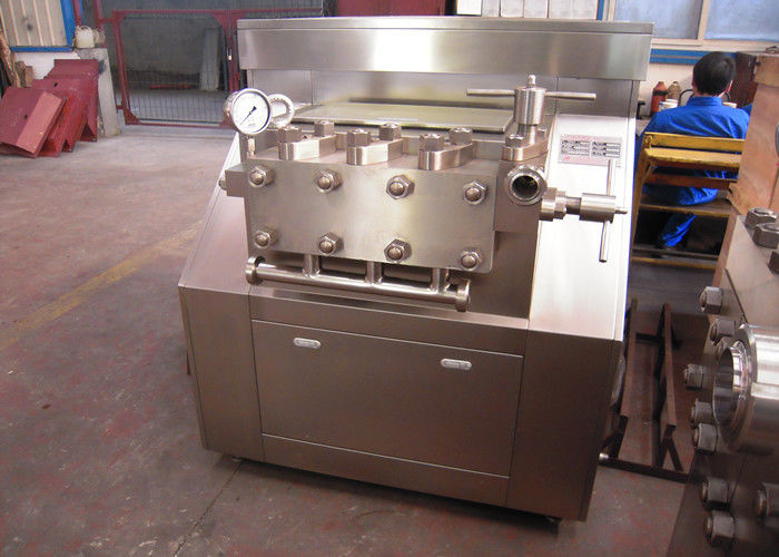 Barra manual del homogeneizador 250L/H 450 de la lechería de la etapa del tipo dos, máquina de la homogeneización