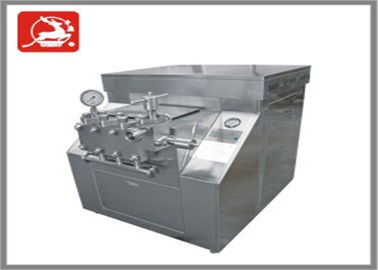 Pasteurizador de leche en placas y homogeneizador de alta presión homogeneizador de 2 etapas 2000 l/h